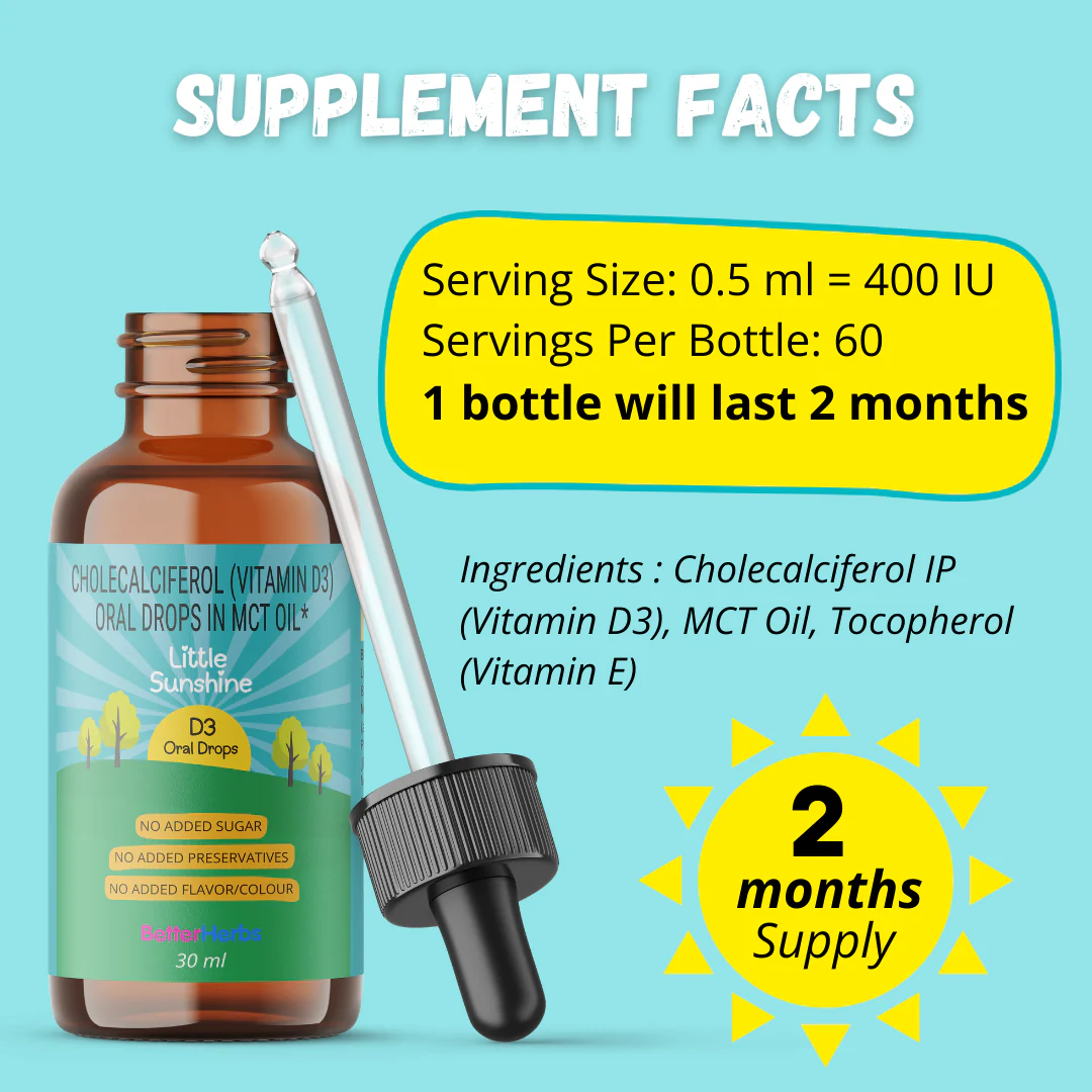 Little Sunshine Vitamin-D Drops For Infants - Image 20