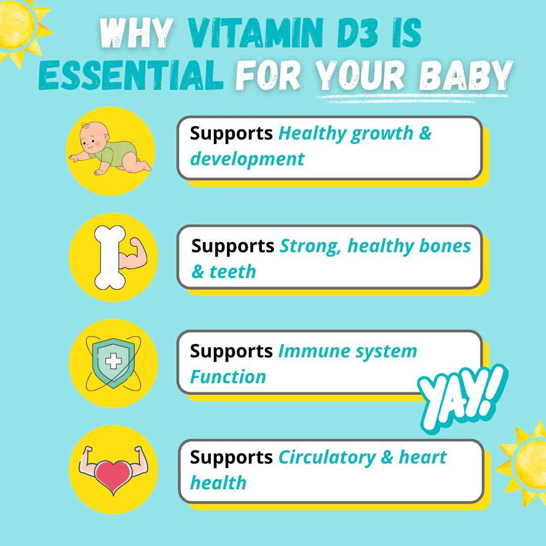 Little Sunshine Vitamin-D Drops For Infants - Image 8