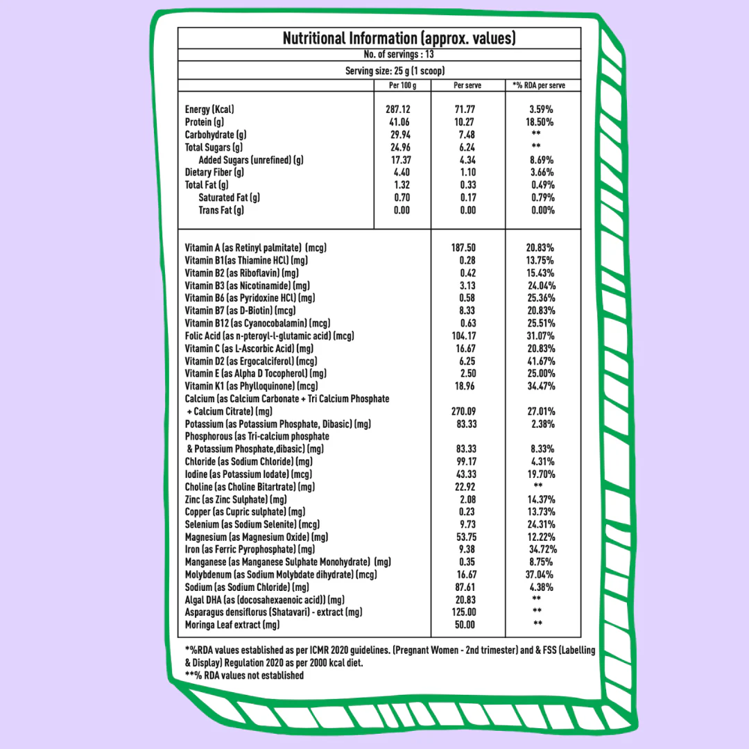 Mamafy Pregnancy Nutritional Protein Powder - Image 45